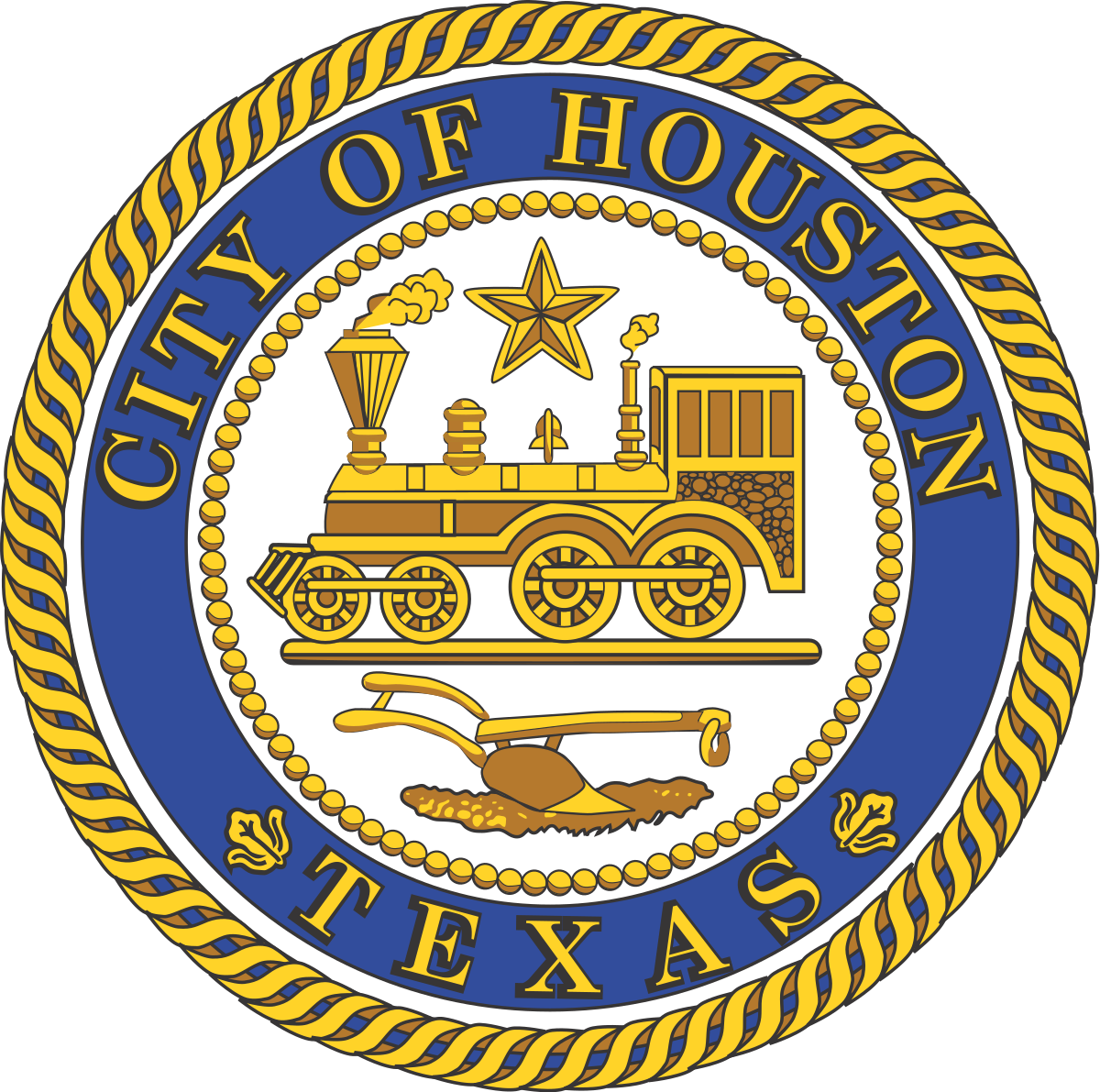 1200x1191 Seal Of Houston