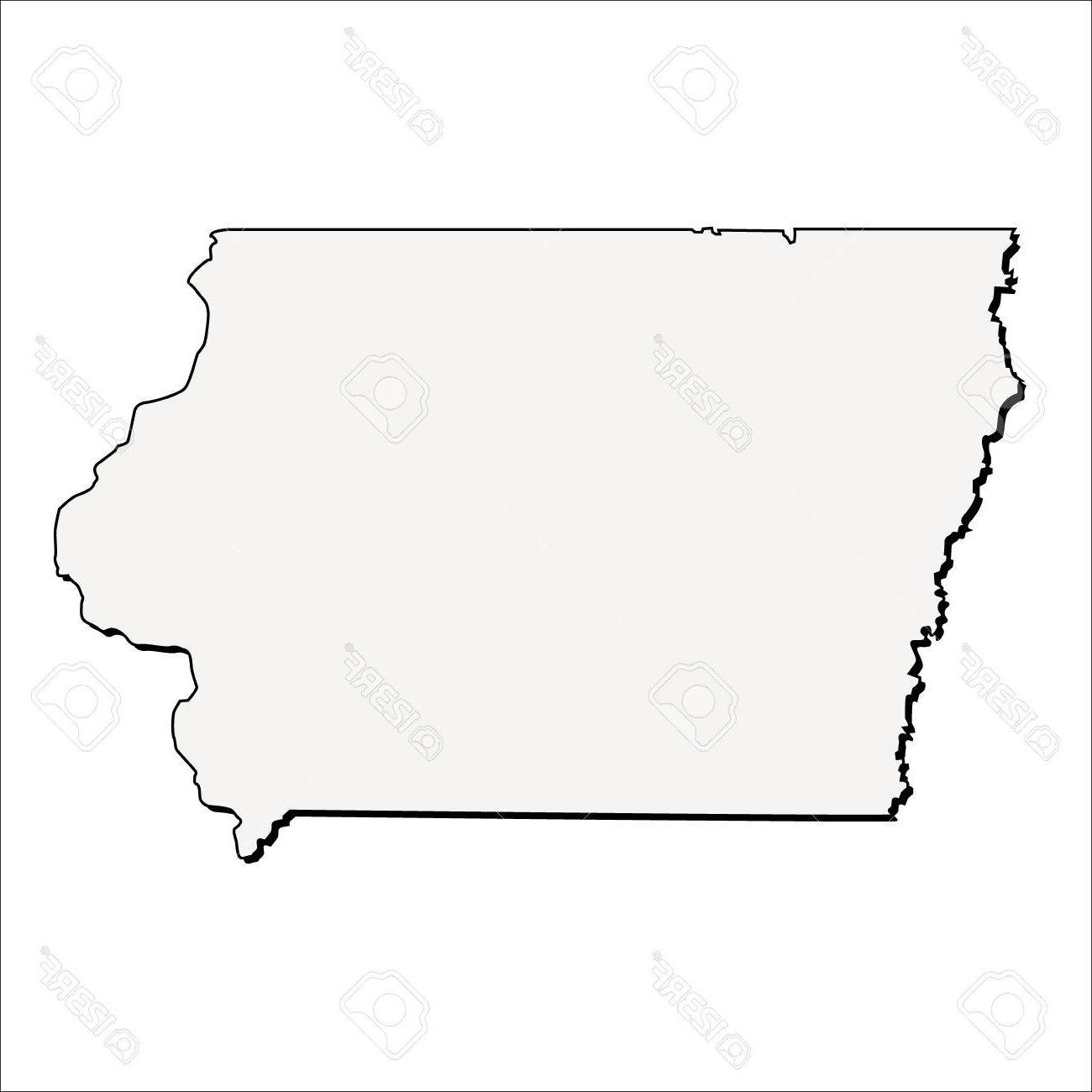 Best Free Iowa Map Outline Vector Free Free Vector Art 1300x1300 Best Free Iowa Map Outline Vector Free Free Vector Art
