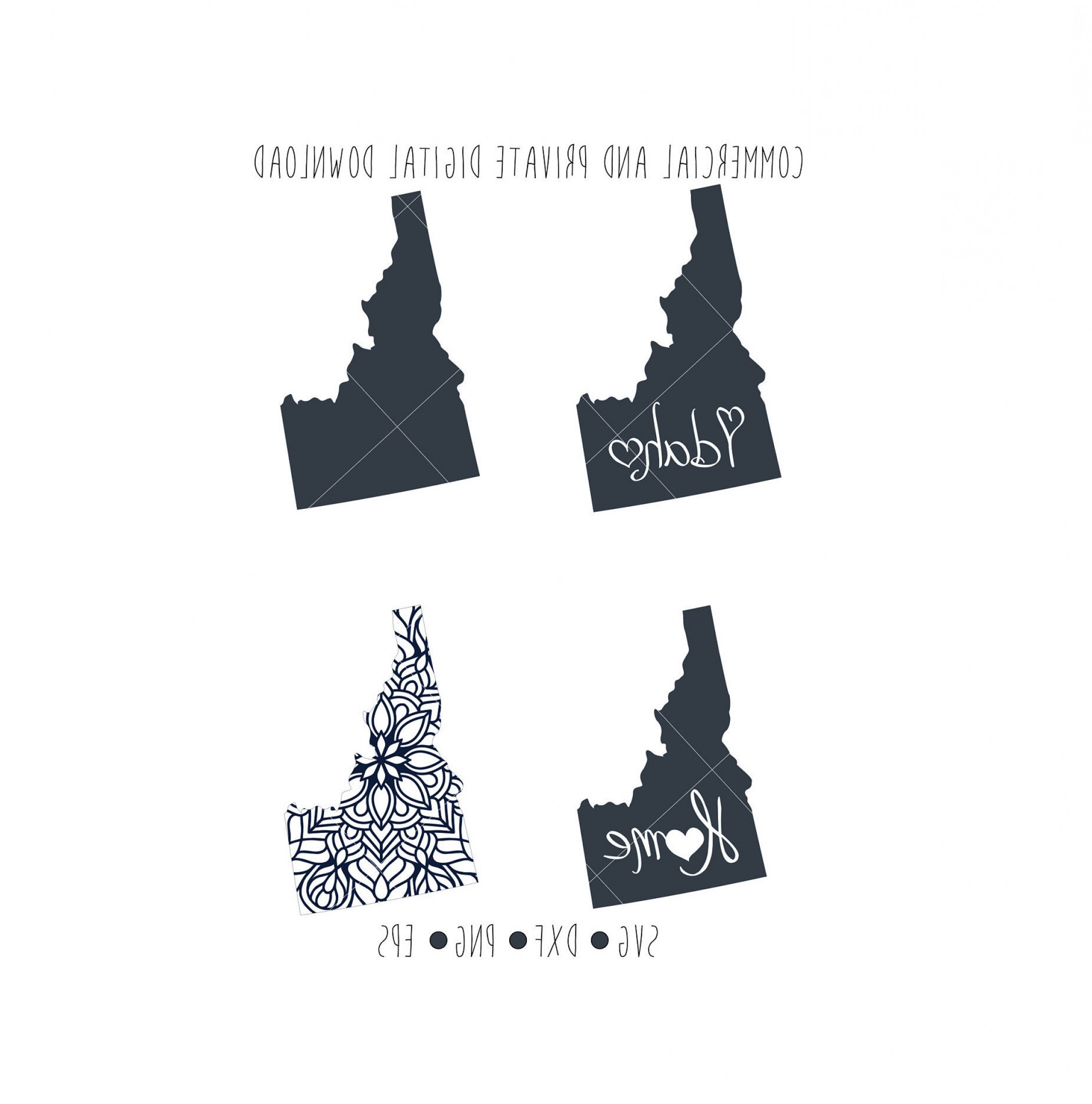 2228x2252 Idaho Outline Vector Clipart Idaho State Cqrecords