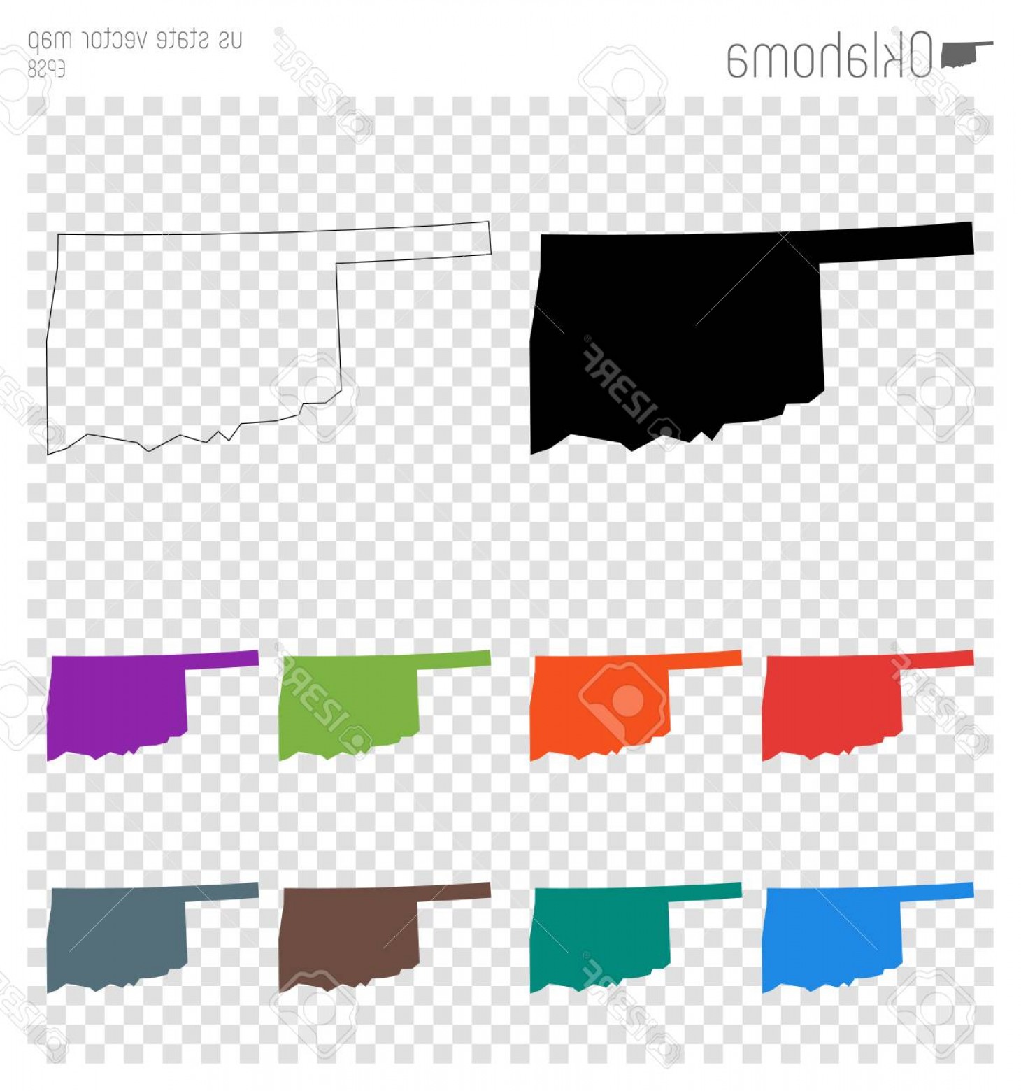 1460x1560 Oklahoma State Outline Vector Catchsplace