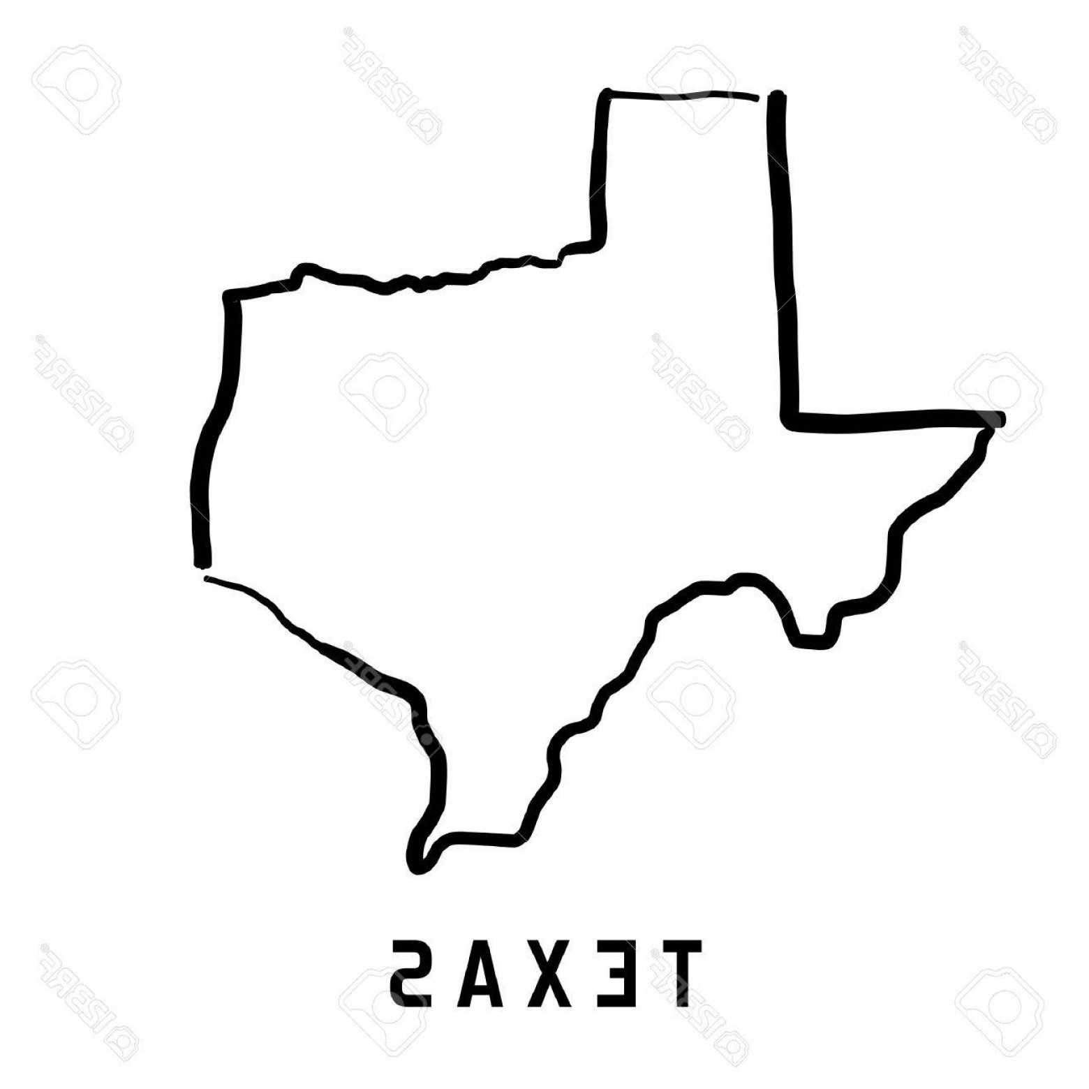 1560x1560 Texas State Outline Vector Savoyuptown