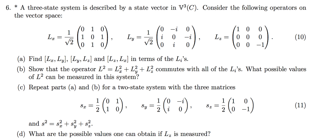 Solved A Three State System Is Described 1024x450 Solved A Three State System Is Described