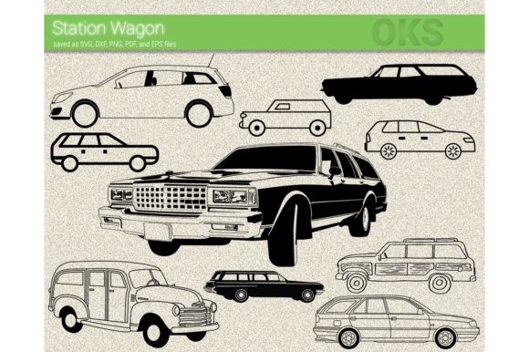 Station Wagon Vector Graphic 580x386 Station Wagon Vector Graphic
