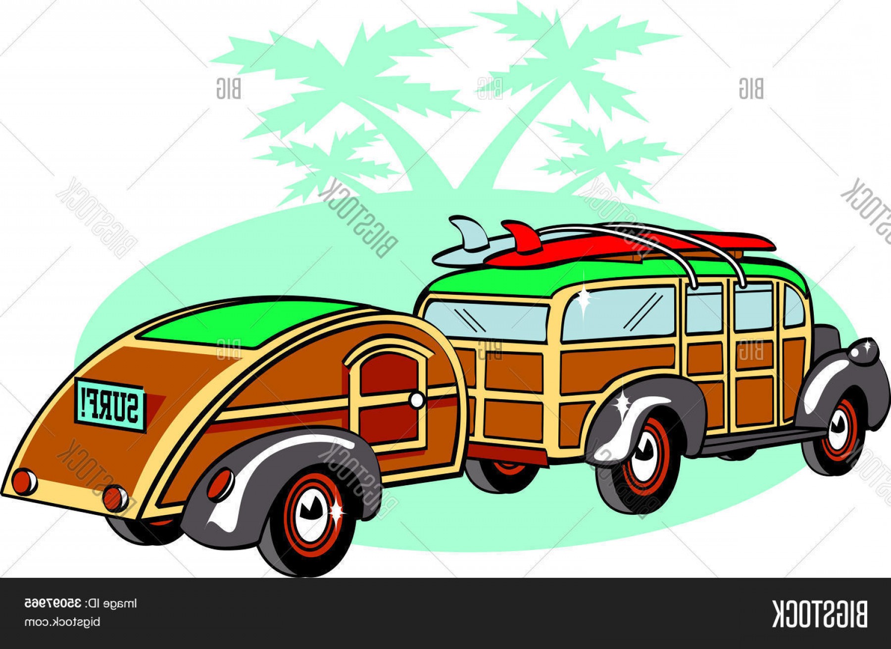 Stock Vector Vintage Station Wagon Clipart Newwaysys 1800x1312 Stock Vector Vintage Station Wagon Clipart Newwaysys