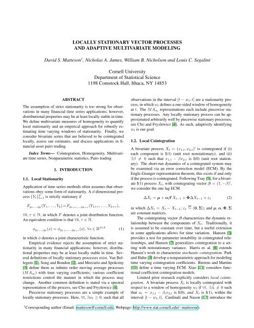 495x640 Locally Stationary Vector Processes And Adaptive