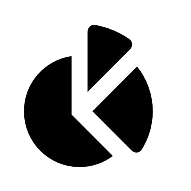 626x626 Pie Stats Black Chart Vector Icons Free Download