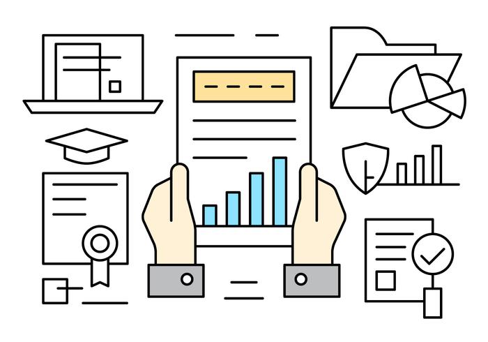 Free Business Statistics Vector Elements 700x490 Free Business Statistics Vector Elements