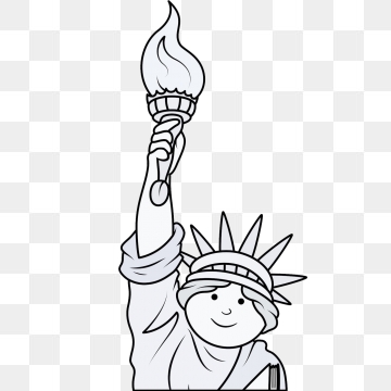 360x360 Cartoon Statue Of Liberty Png Images Vector And Free