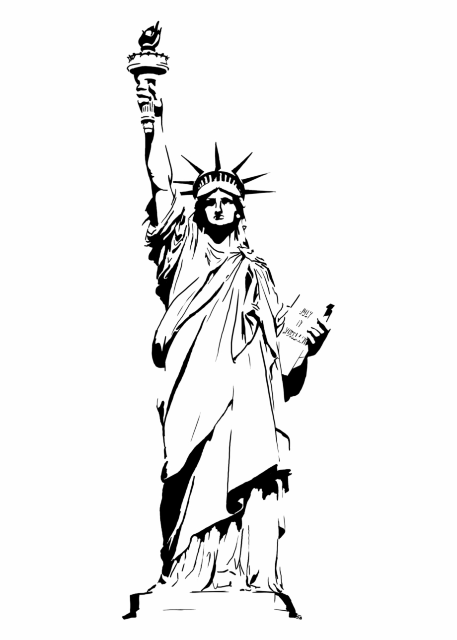 Statue Of Liberty Vector Png 920x1289 Statue Of Liberty Vector Png