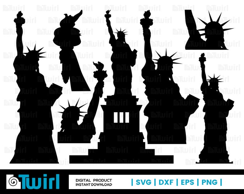 Statue Of Liberty Statue Lady Liberty Silhouette Etsy 794x633 Statue Of Liberty Statue Lady Liberty Silhouette Etsy