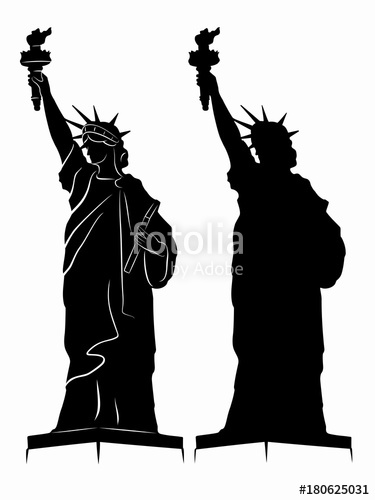 Illustration Of The Statue Of Liberty Vector Draw Stock Image 375x500 Illustration Of The Statue Of Liberty Vector Draw Stock Image