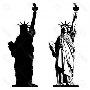 300x300 Photostock Vector The Statue Of Liberty Vector Illustration Soidergi