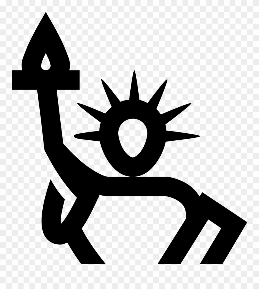 880x980 Torch Clipart Icon