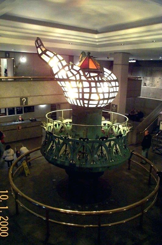 531x800 Inside The Statue Of Liberty Torch Fewo Tinos Online