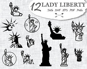 340x270 Lady Liberty Vector Etsy