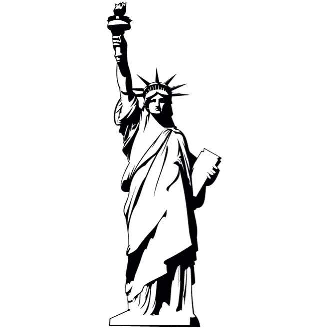 660x660 Statue Of Liberty Vector Vector Images For Commercial Use