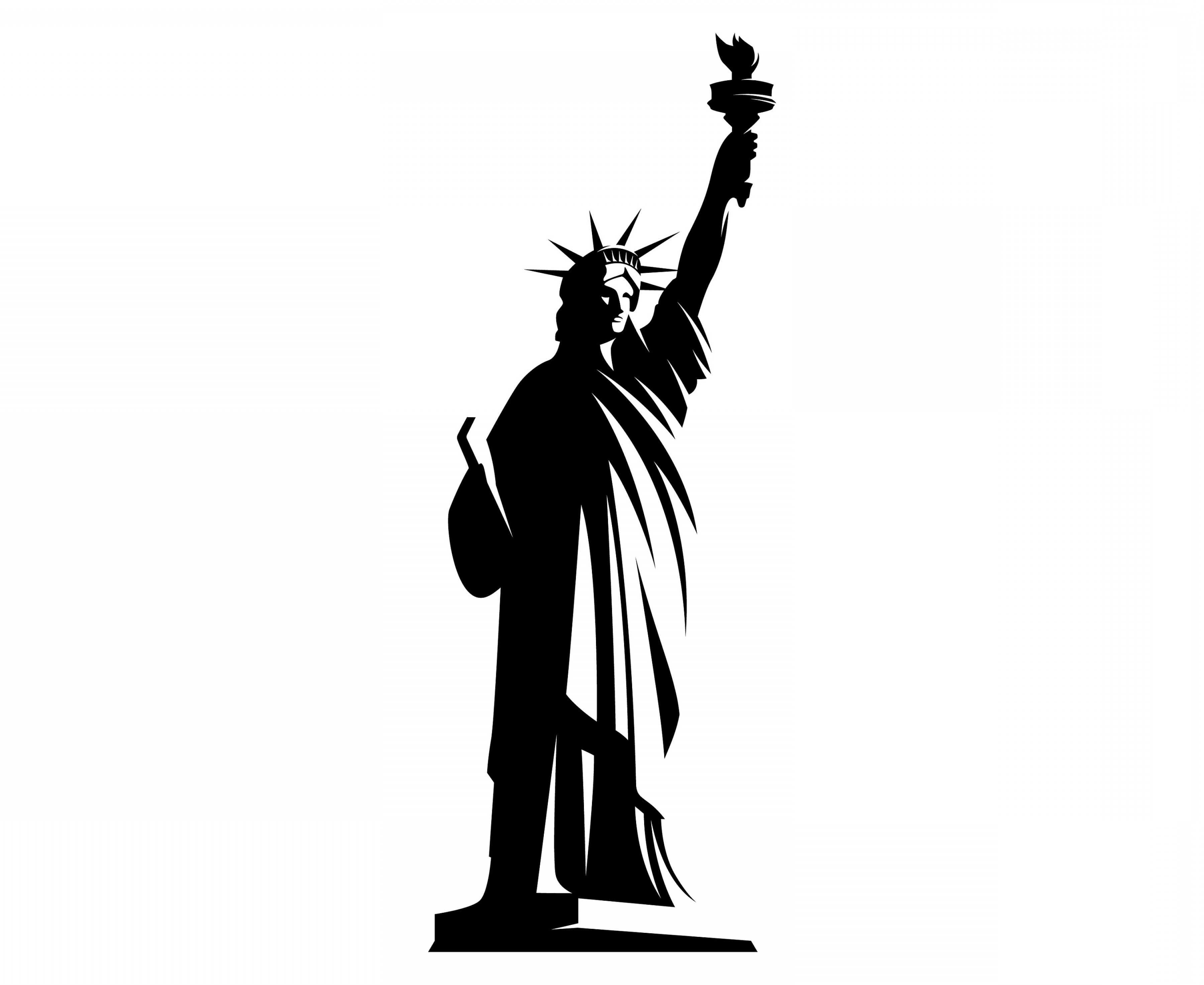 Statue Of Liberty Vector at Vectorified.com | Collection of Statue Of ...