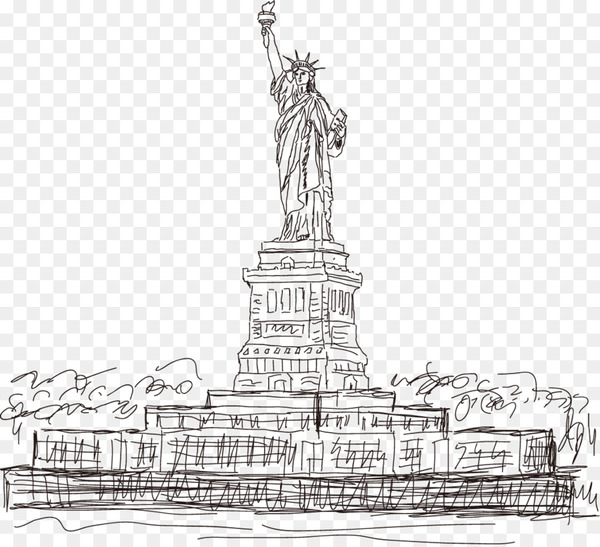 600x547 Statue Of Liberty Eiffel Tower Landmark