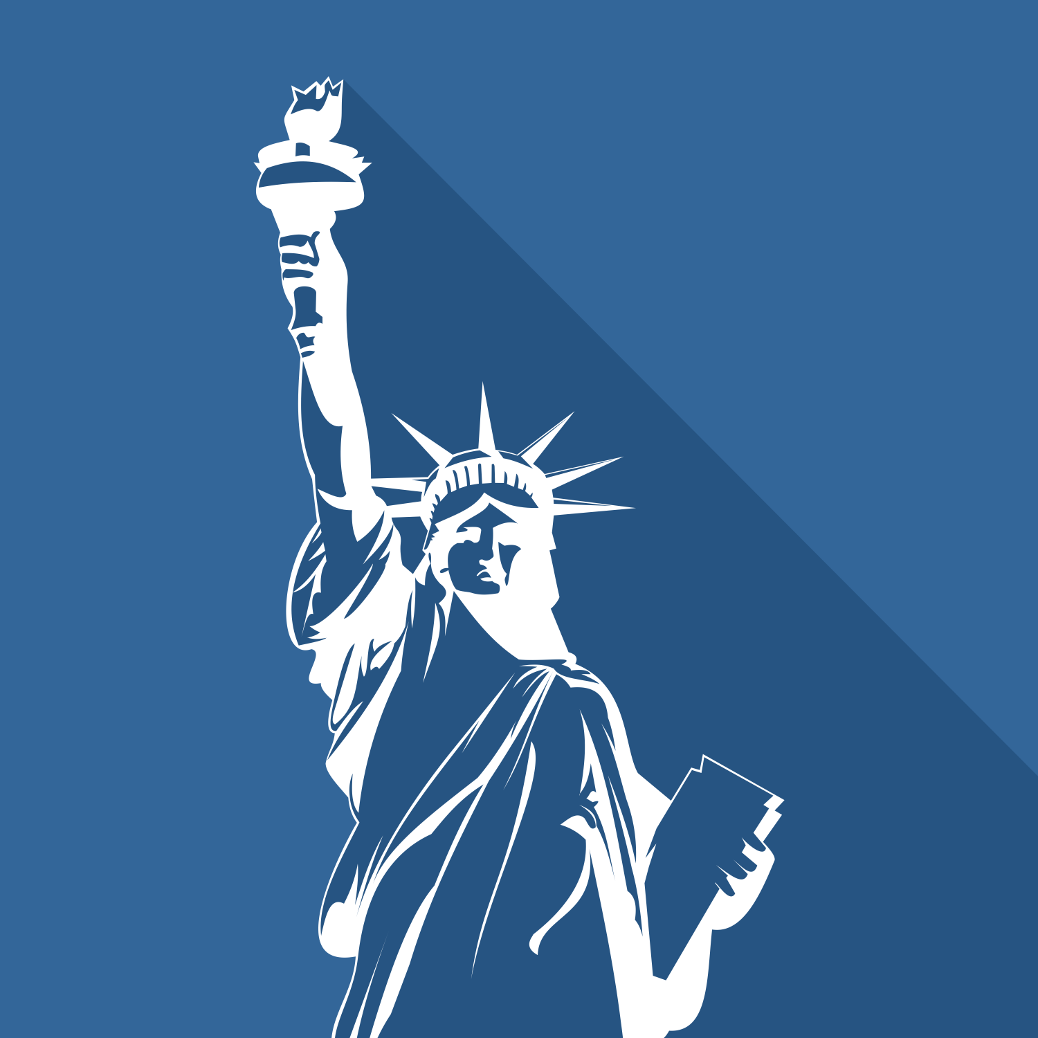 1500x1500 Vector For Free Use Statue Of Liberty Vector