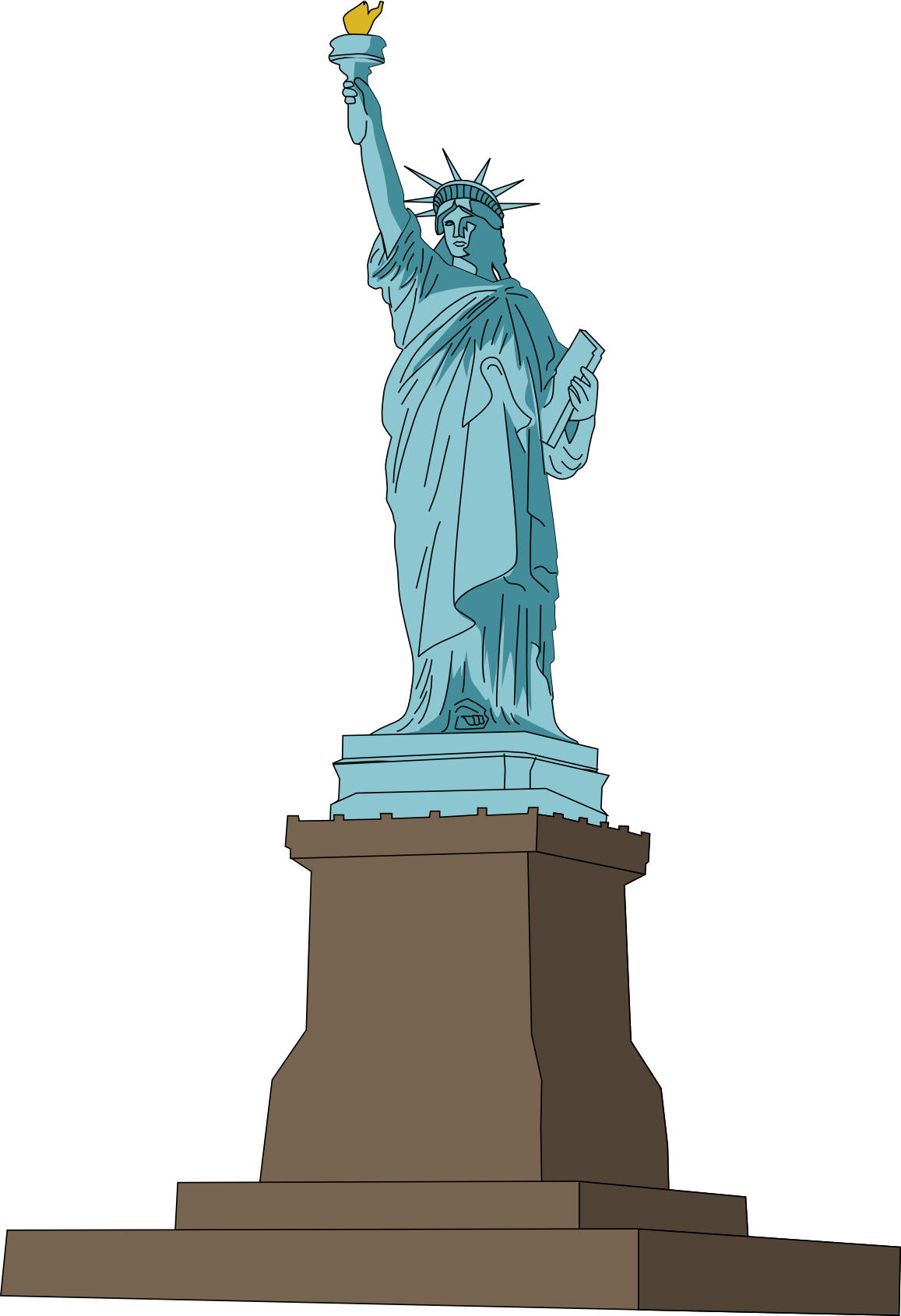 1157x1690 Statue Of Liberty Clipart Look At Clip Art Images