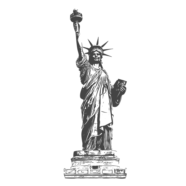 Statue Of Liberty Vector Png at Vectorified.com | Collection of Statue ...