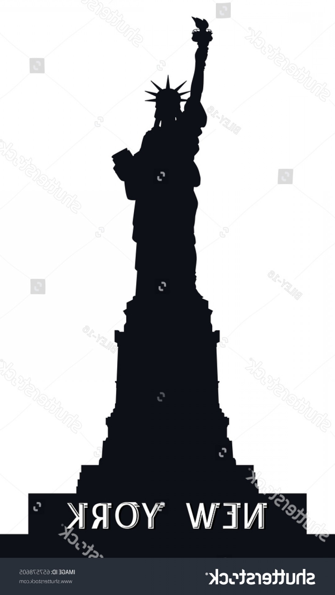 1080x1920 Statue Liberty Usa Black Silhouette Shadows Soidergi