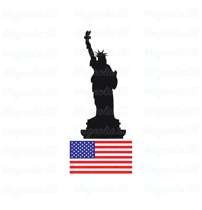 794x828 Statue Of Liberty Statue Of Liberty Dxf Clipart Etsy