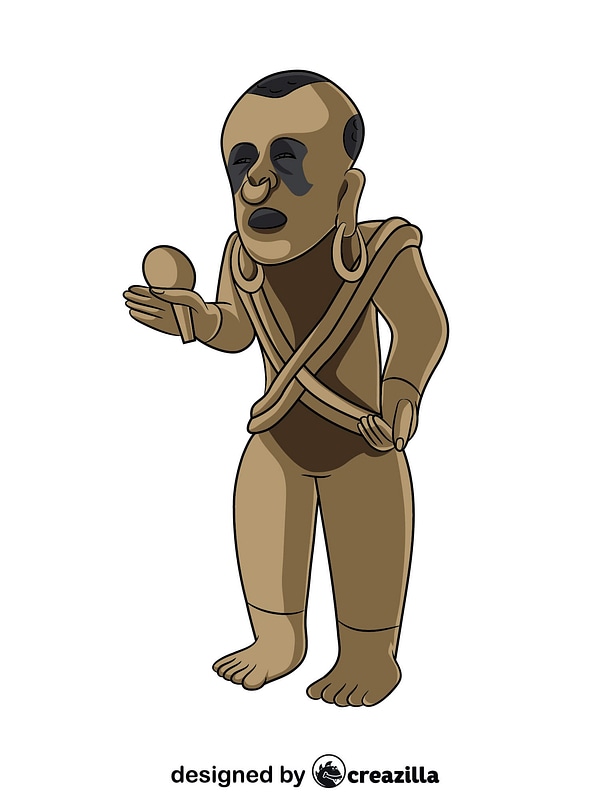 610x800 Xipe Totec Aztec Statue Free Download Creazilla