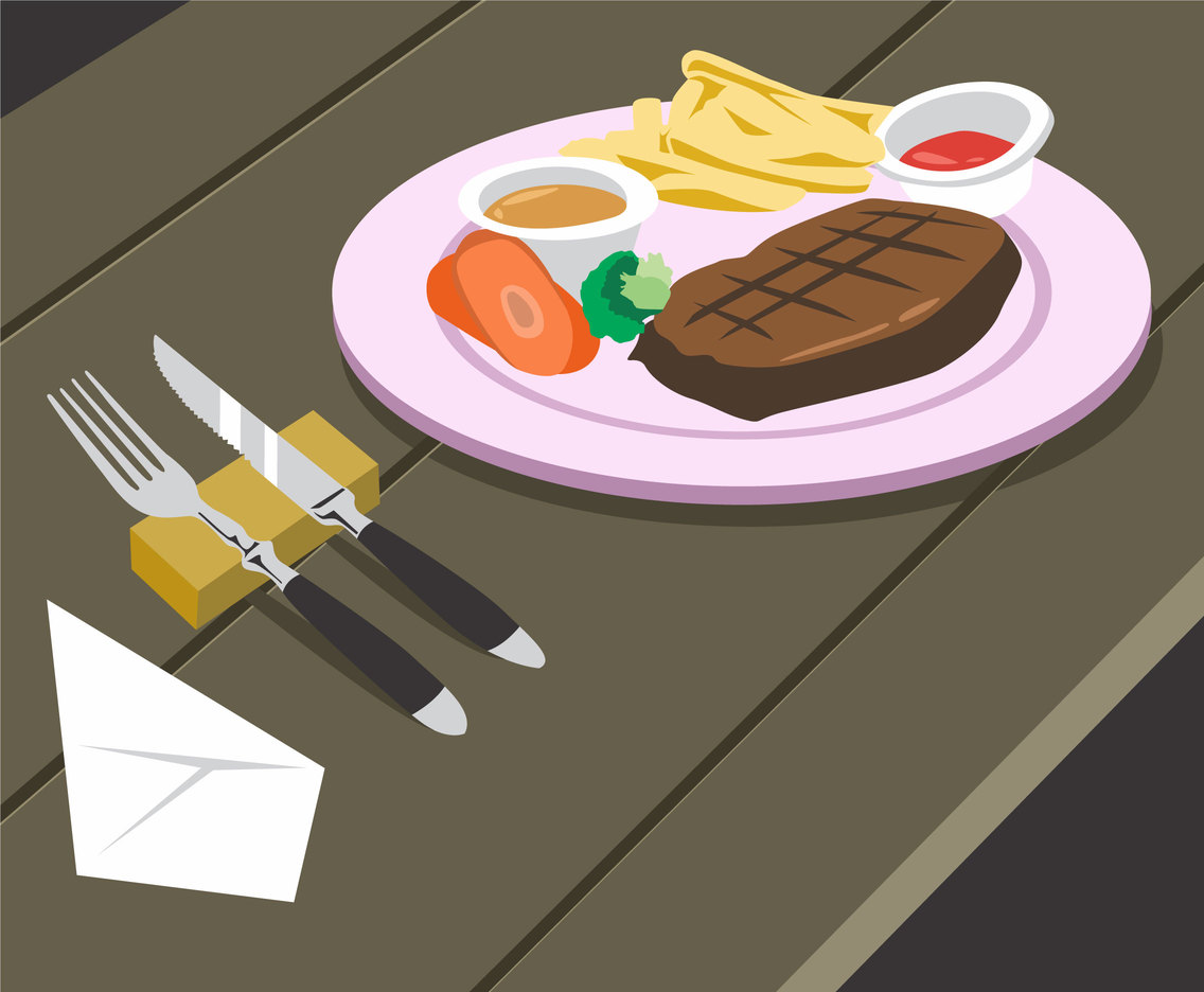 Steak Vector
