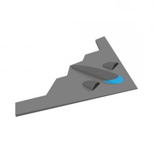 Stealth Bomber Icon Cartoon Style Vector Studiogrfx 300x300 Stealth Bomber Icon Cartoon Style Vector Studiogrfx