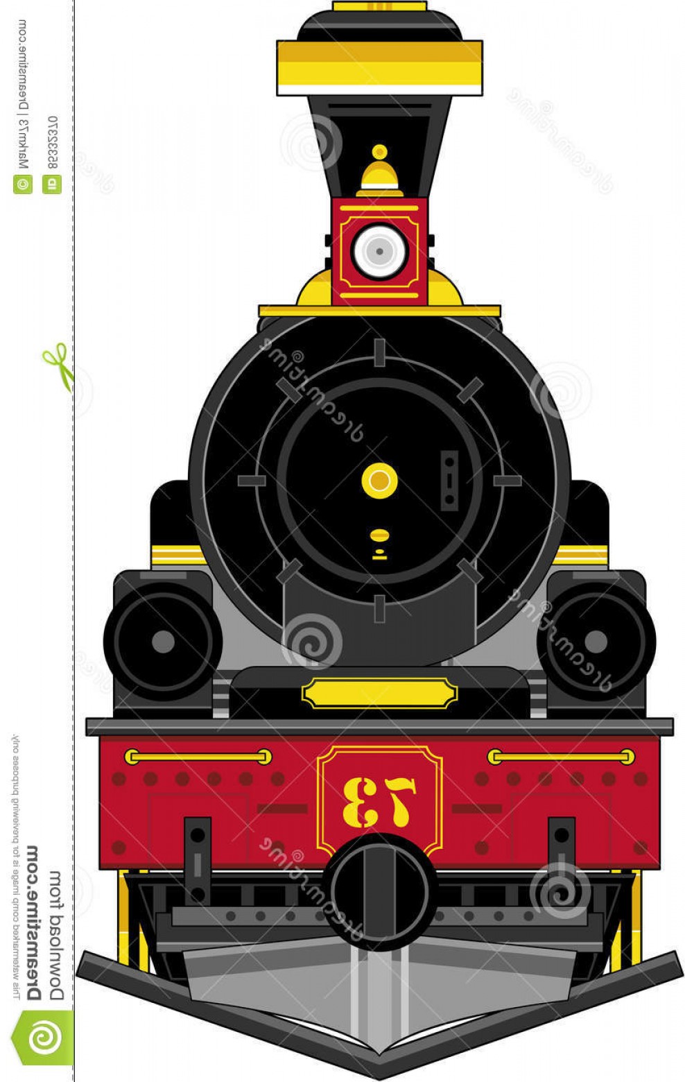 988x1560 Old Train Vector Catchsplace
