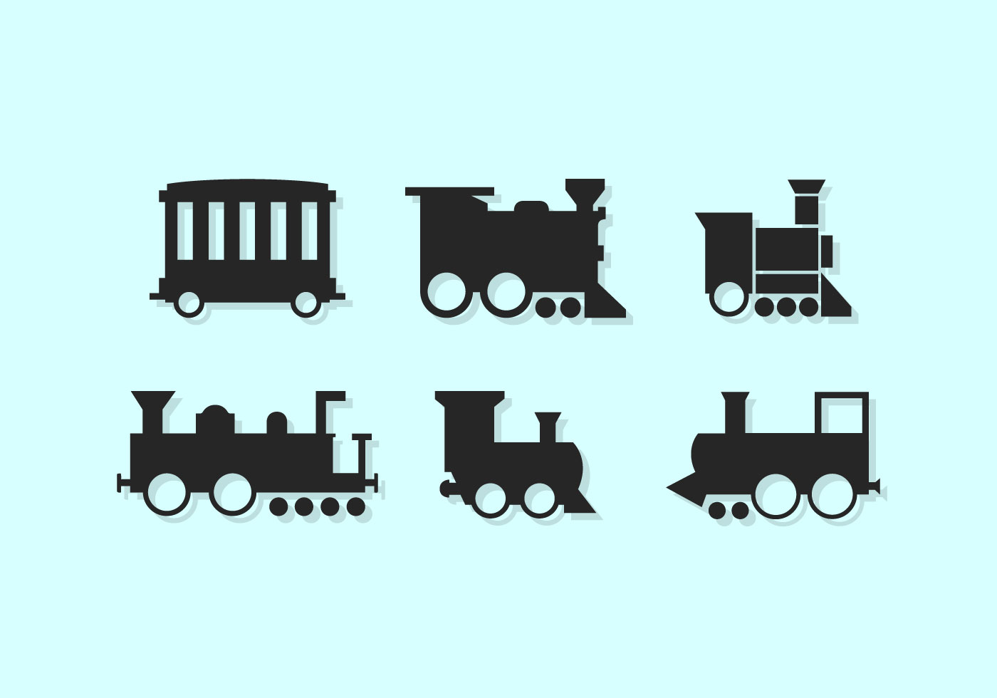 1400x980 Steam Engine Free Vector Art