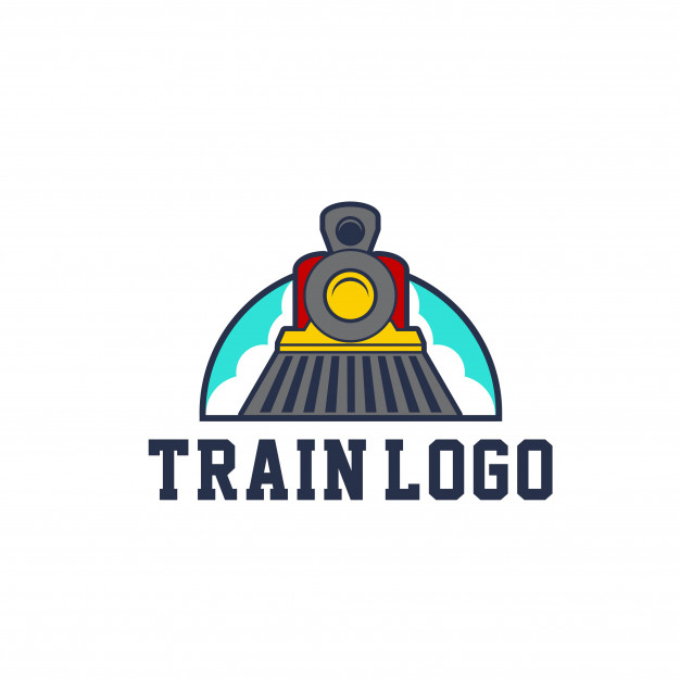 626x626 Train Logo Vector Premium Download
