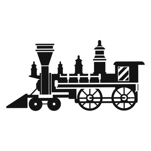 Download Steam Train Silhouette Vector at Vectorified.com ...