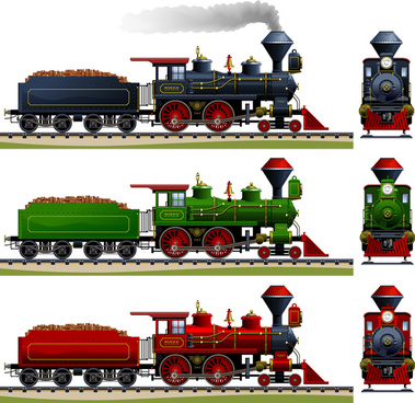 379x368 Steam Train Vector Free Vector Download
