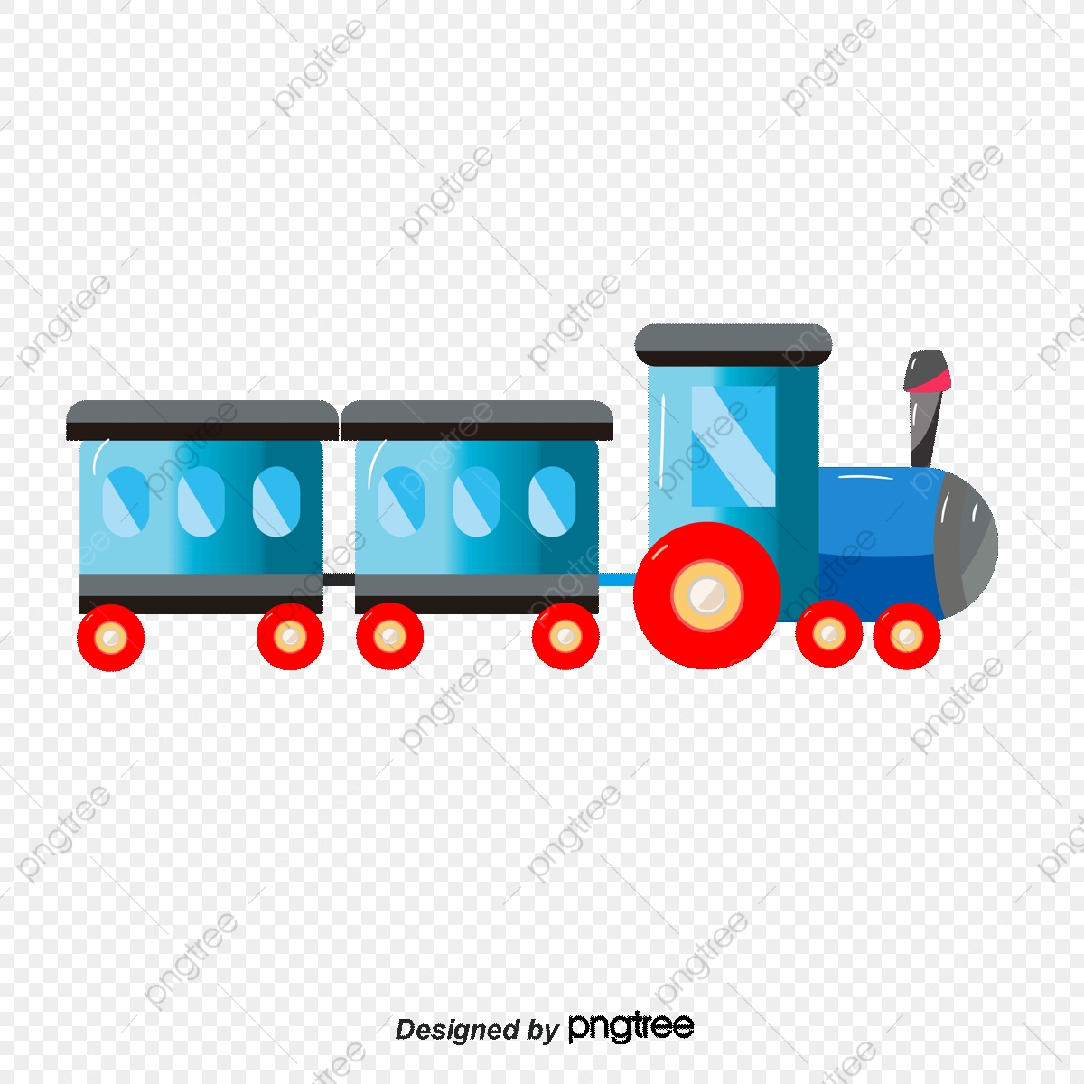 1200x1200 Vector Cartoon Steam Train, Cartoon Vector, Train Vector, Train