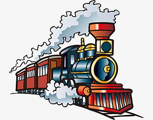 310x244 Cartoon Steam Train Vector Free Graphics Uihere