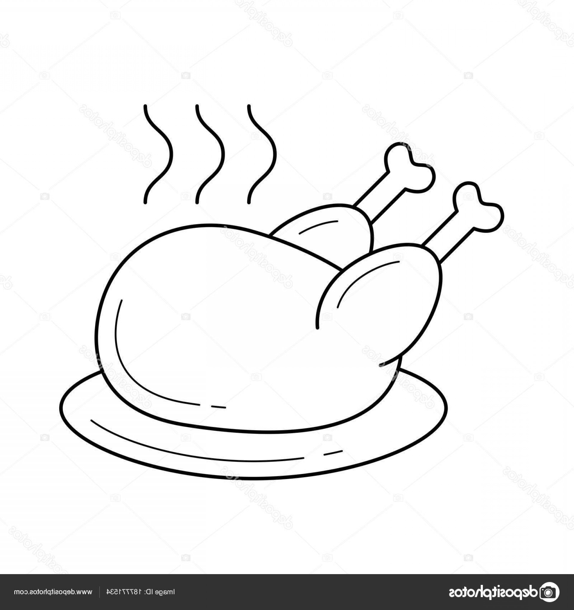 Stock Illustration Cooked Chicken With Steam Vector Soidergi 1920x2040 Stock Illustration Cooked Chicken With Steam Vector Soidergi