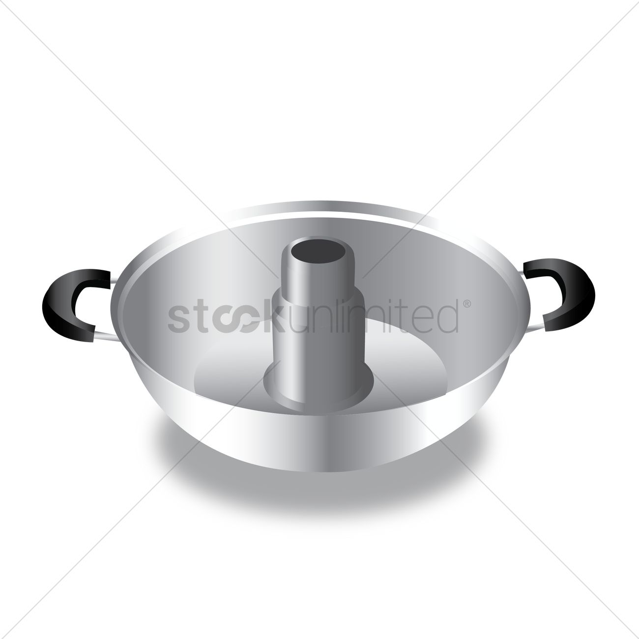 1300x1300 Free A Steamboat Pot Vector Image
