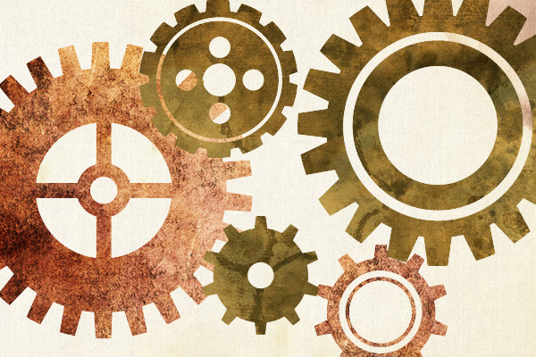 600x400 Gears Vector Stock