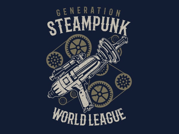 600x450 Generation Steampunk Vector T Shirt Design