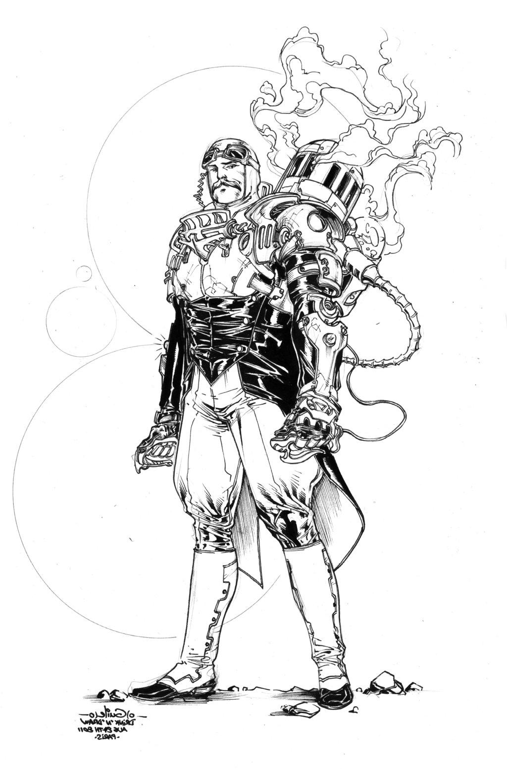 Best Steampunk Art Marker Drawing Vector Photos Free Vector Art 1024x1554 Best Steampunk Art Marker Drawing Vector Photos Free Vector Art