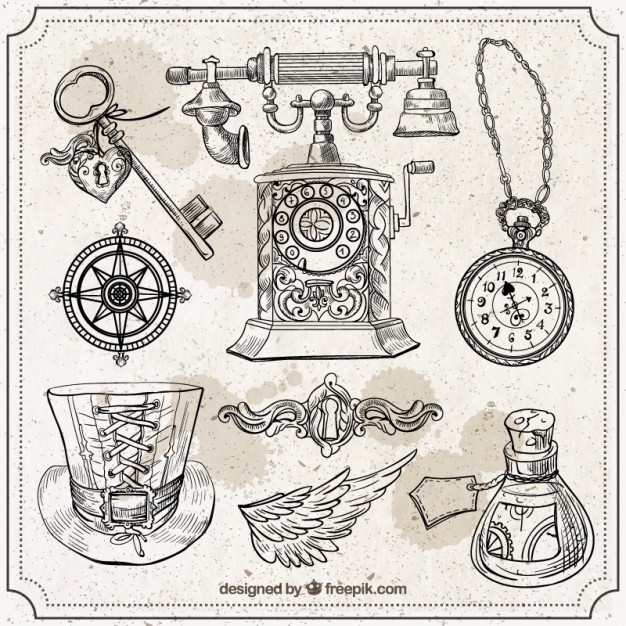 626x626 Steampunk Free Color Clipart Free Cliparts Download Images
