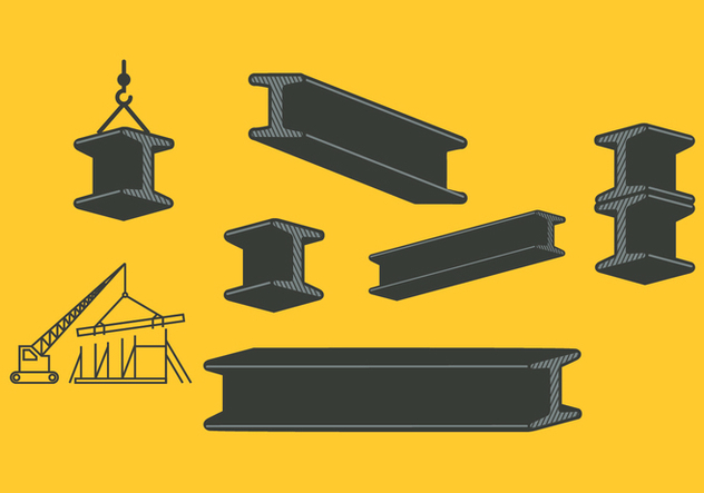 632x443 Steel Beam Pack Free Vector Download Cannypic