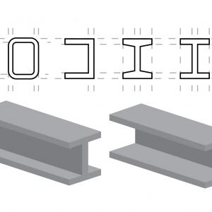 300x300 Stock Illustration Steel Pipe Beam Vector Icon Product
