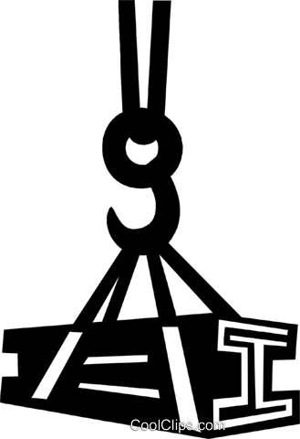 329x480 Steel Beam Royalty Free Vector Clip Art Illustration