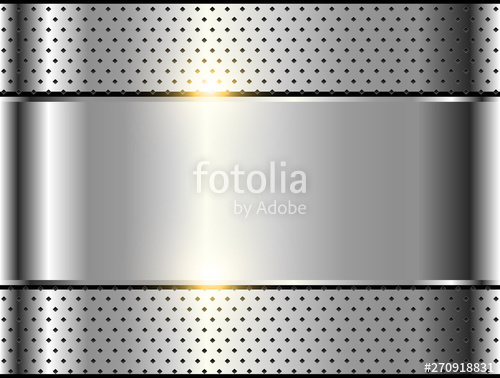 Metallic Background Silver Polished Steel Texture, Vector Design 500x378 Metallic Background Silver Polished Steel Texture, Vector Design