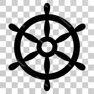 300x300 Ship Steering Wheel Vector Icon Boat Catchsplace
