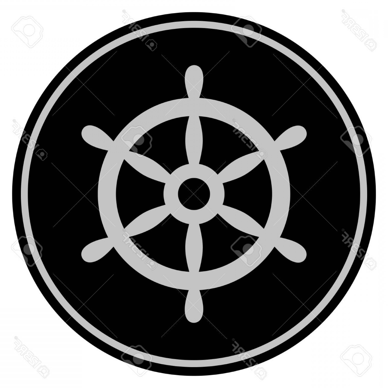 1560x1560 Boat Steering Wheel Vector Studiogrfx