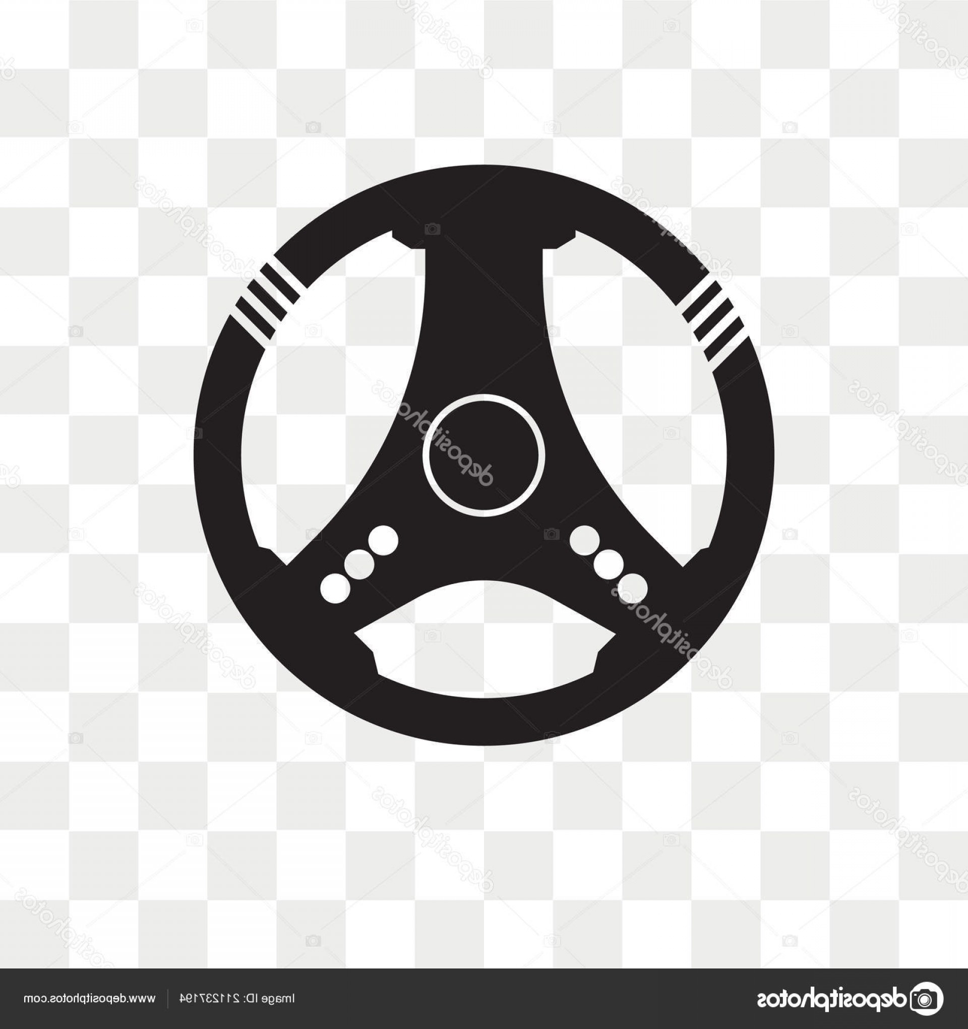 1920x2040 Stock Illustration Steering Wheel Vector Icon Isolated Wallkeeper